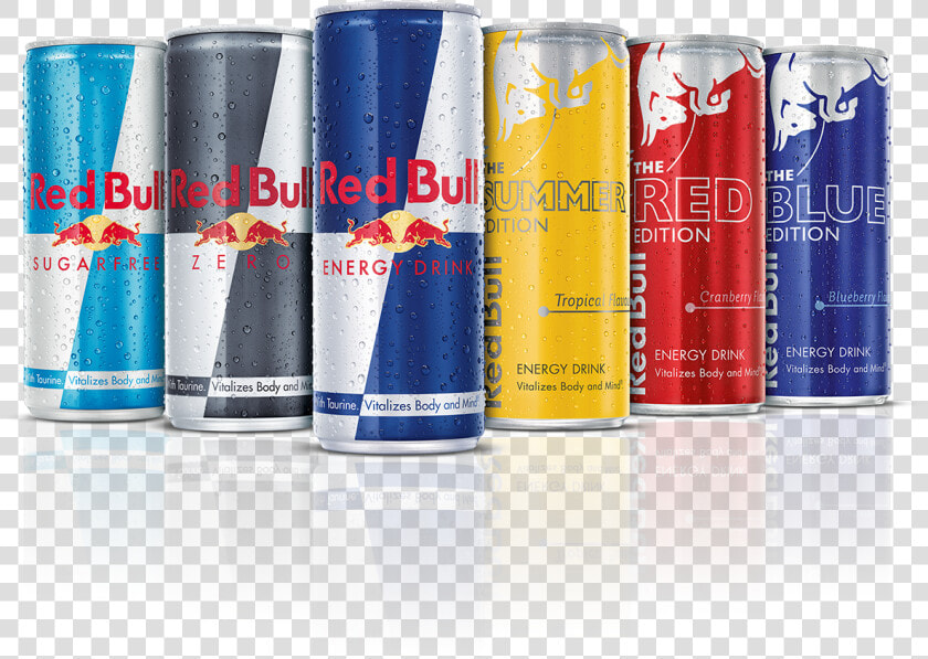 Transparent Red Bull Can Png   Red Bull Products Png  Png DownloadTransparent PNG