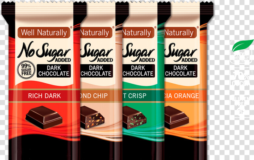 Well Naturally Chocolate No Added Sugar   Diabetic Sugar Free Chocolate  HD Png DownloadTransparent PNG