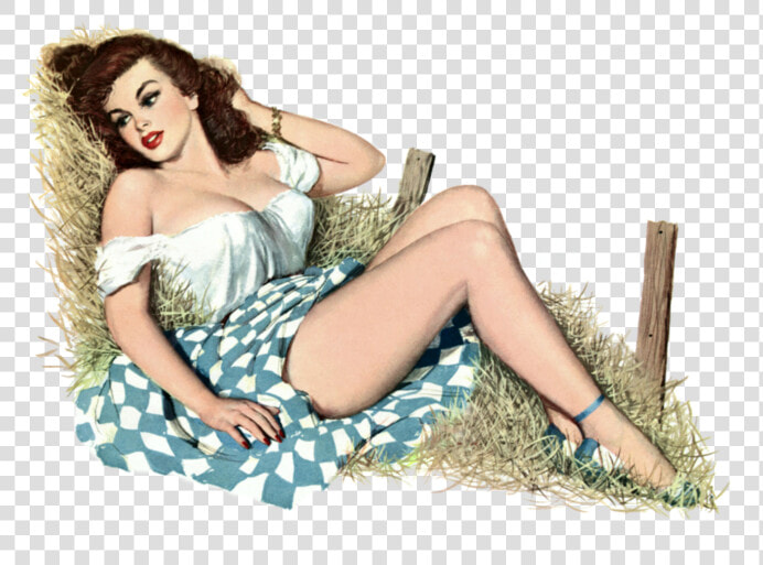 66170440 1288879971 13   Pin Up Dans Le Foin  HD Png DownloadTransparent PNG