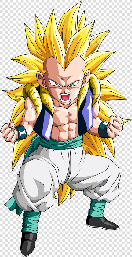 Transparent Goten Png   Dragon Ball Z Gotenks Super Saiyan  Png DownloadTransparent PNG