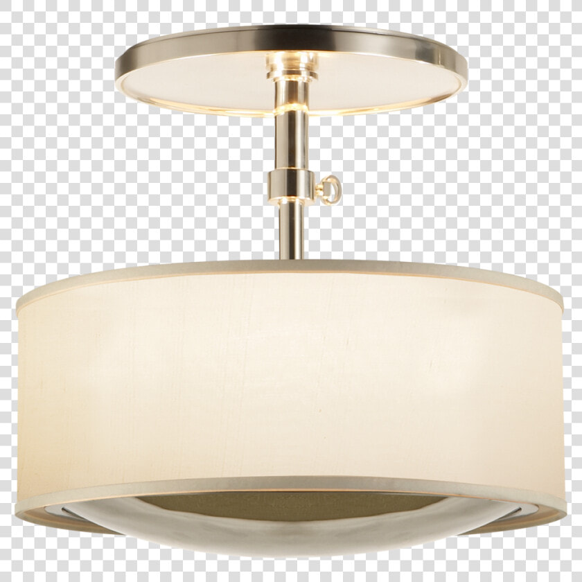 Reflection Semi flush Hanging Shade In Soft Silv  HD Png DownloadTransparent PNG