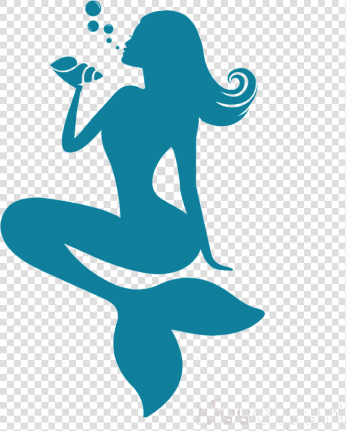 Mermaid Tail Silhouette Clipart Ariel Clip Art Transparent   Silhouette Transparent Mermaid Clipart  HD Png DownloadTransparent PNG