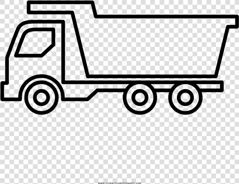 Dump Truck Coloring Page   Camion Disegno Da Colorare  HD Png DownloadTransparent PNG