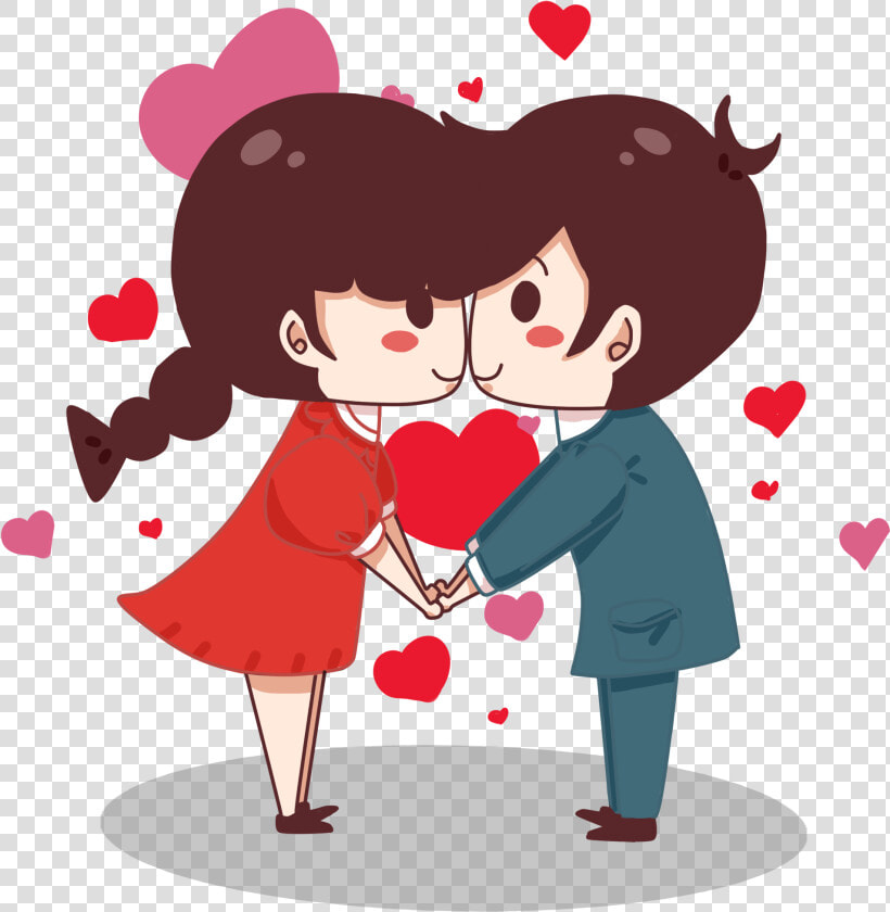 Valentine S Day Cute Little Couple Png Image Free Download   Love Romantic Valentine Day  Transparent PngTransparent PNG