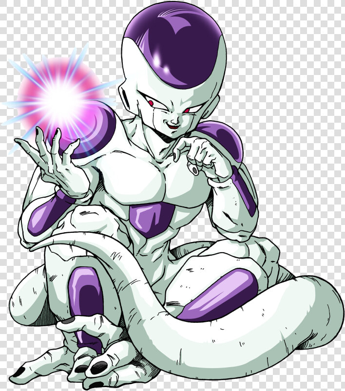 Picture Of Frieza From Dragon Ball Z With An Added   Frieza Final Form Dbz  HD Png DownloadTransparent PNG