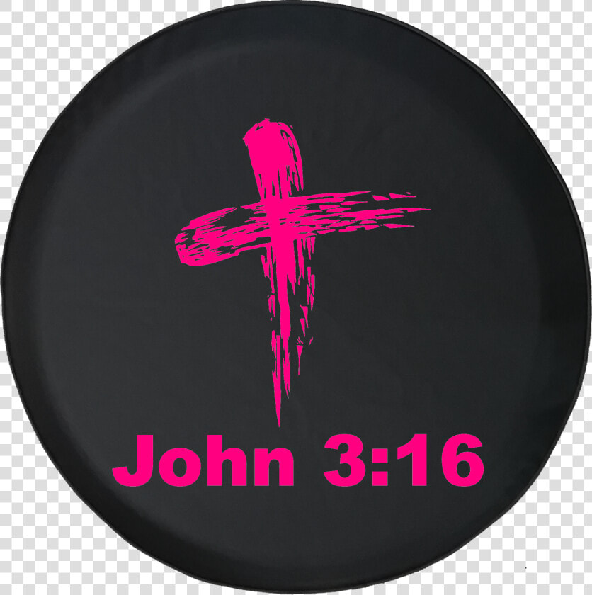 16 Bible Verse God Cross Jeep  HD Png DownloadTransparent PNG