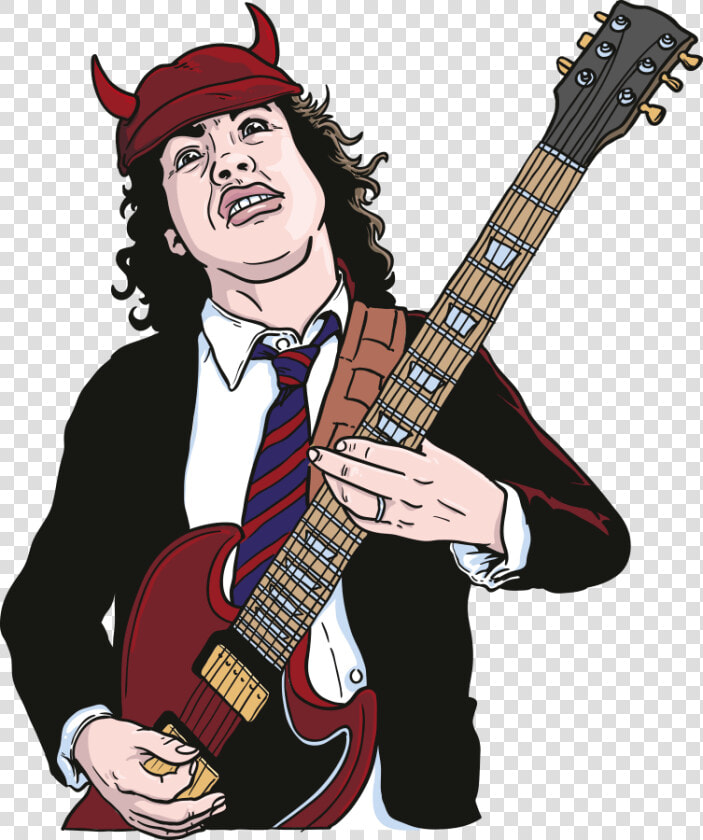 Ceratopia Angus Young Illustration   Illustration  HD Png DownloadTransparent PNG