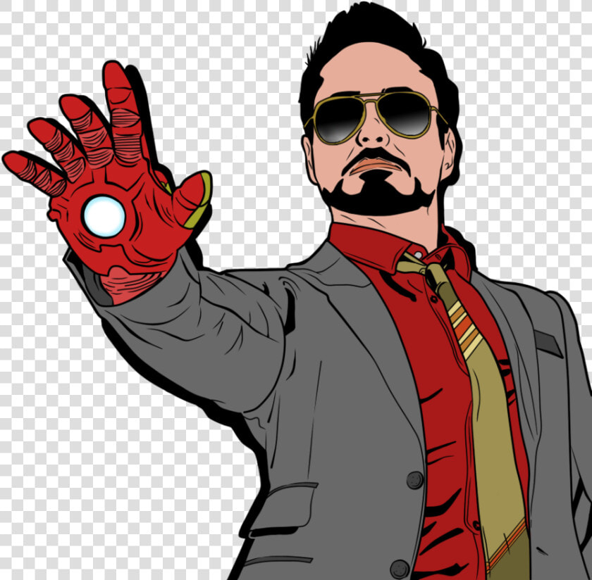 Transparent Robert Downey Jr Png   Tony Stark Cartoon Drawing  Png DownloadTransparent PNG