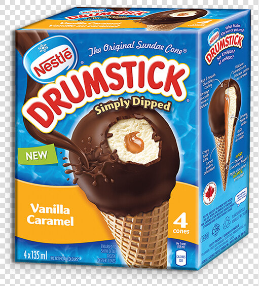 Alt Text Placeholder   Drumstick Ice Cream Caramel  HD Png DownloadTransparent PNG