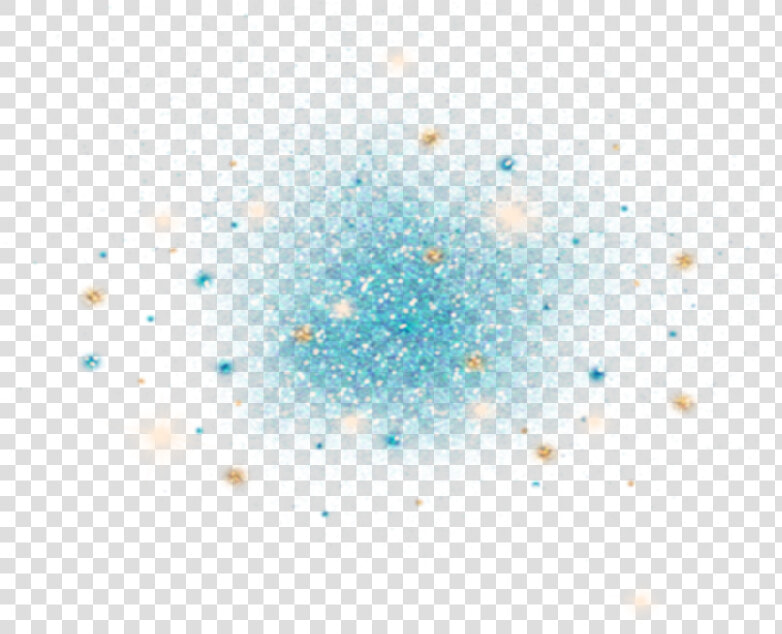 Ftestickers Glitter Overlay Blue Gold   Watercolor Paint  HD Png DownloadTransparent PNG