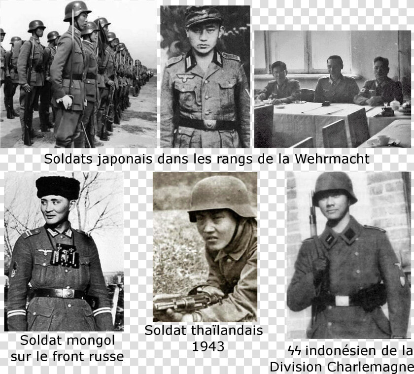 Volunteers Asian Nazi Ww2  HD Png DownloadTransparent PNG