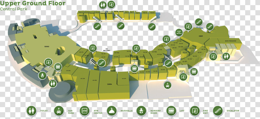 Central Park Jakarta Layout  HD Png DownloadTransparent PNG