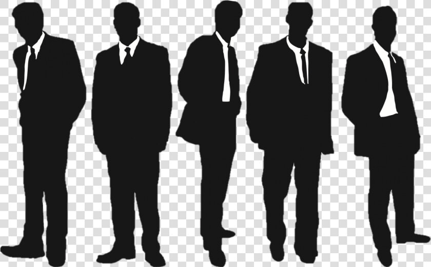 Png Freeuse Library Businessperson Royalty Free Clip   Men In Suits Silhouette  Transparent PngTransparent PNG