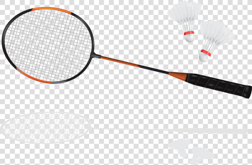 Badminton Racket Drawing Clip Art   Transparent Background Badminton Clipart  HD Png DownloadTransparent PNG