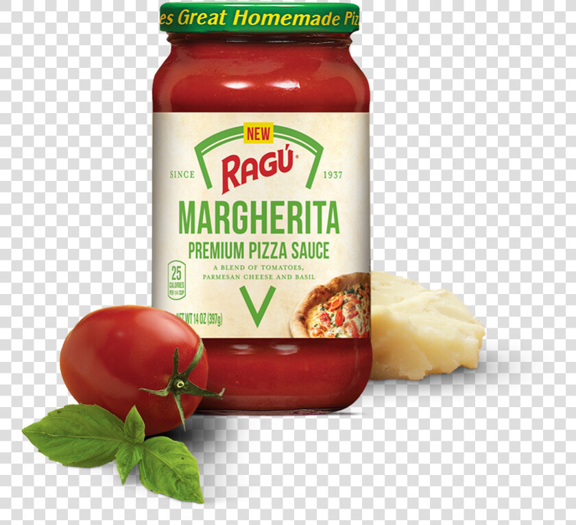 Ragu Margherita Premium Pizza Sauce  HD Png DownloadTransparent PNG