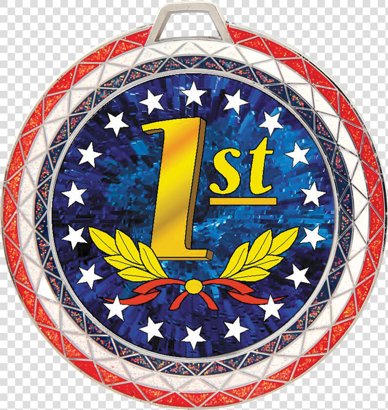 1st Place Red  White  amp  Blue Bling Medal   3rd Degree Mason Symbol  HD Png DownloadTransparent PNG