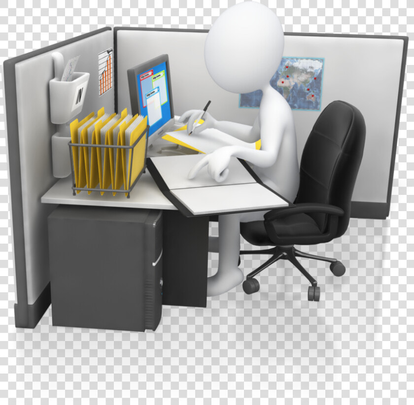 Accounts Receivable Office Worker Hard At Work   Arabic Words Starting With م  HD Png DownloadTransparent PNG