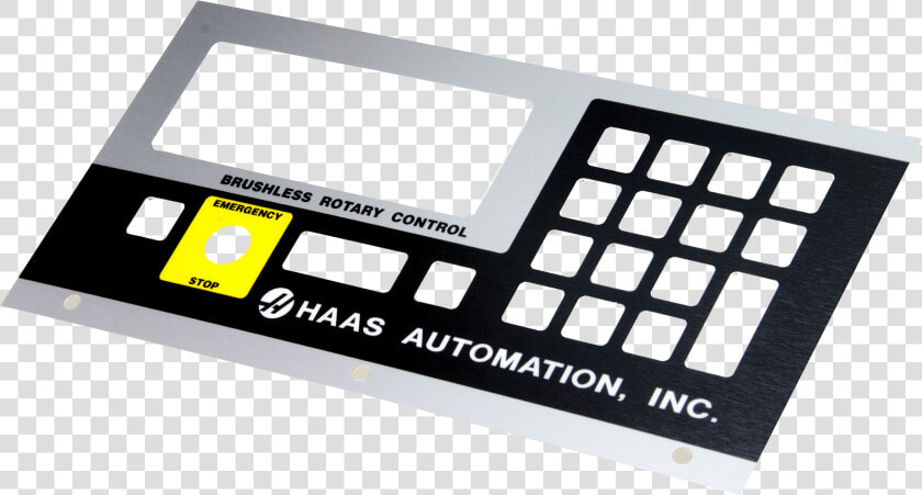 Aluminum Panel With Anodized And Screen Printing Colors    Silkscreen Printing Control Panel  HD Png DownloadTransparent PNG