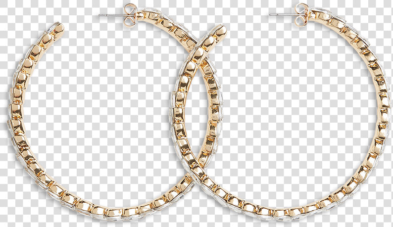 Hoop Earrings Yellow   Necklace  HD Png DownloadTransparent PNG