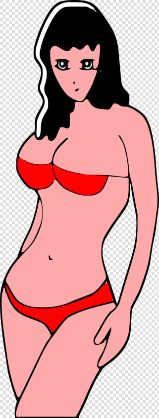 Bikini Beach Girl Clip Arts   Beach Girls Transparent Clothing  HD Png DownloadTransparent PNG