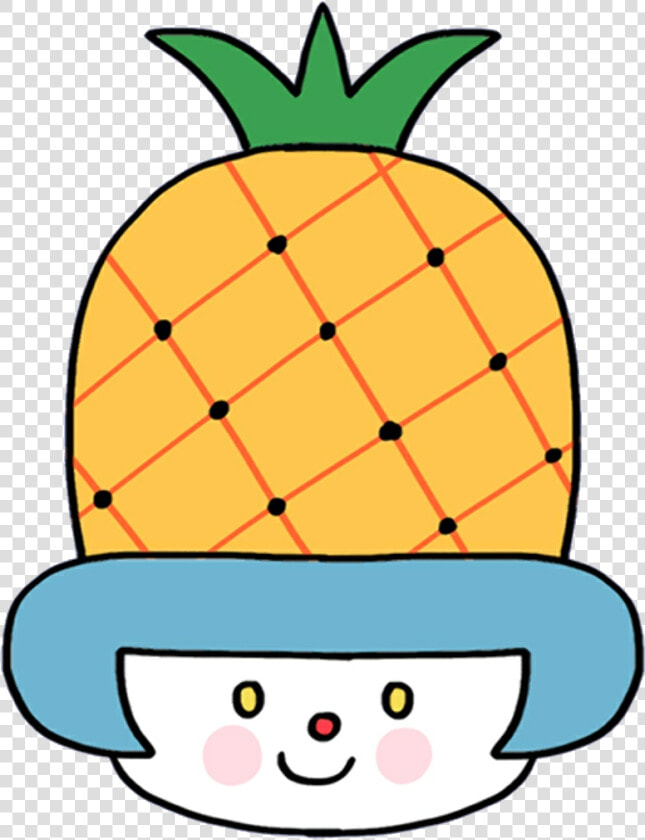  pineapple  mochi  kawaii  cute  softbot  png  Transparent PngTransparent PNG