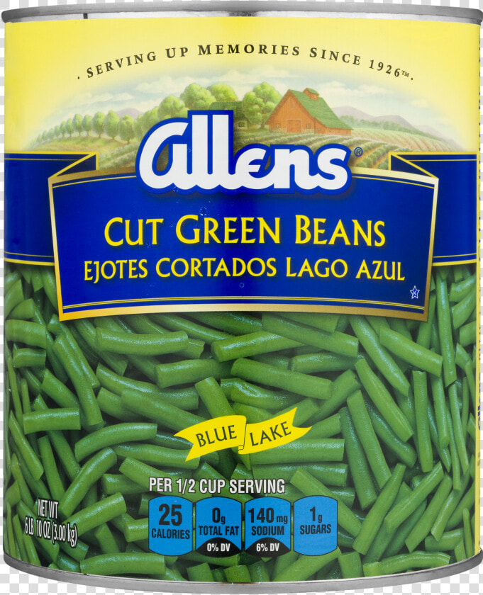 Canned Green Beans Large  HD Png DownloadTransparent PNG