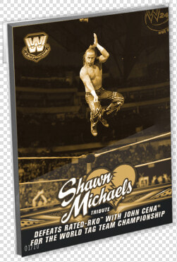 2018 Topps Wwe Heritage Oversized Complete Shawn Michaels  HD Png DownloadTransparent PNG