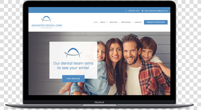 Charley Grey Web Design Client Advanced Dental Care  HD Png DownloadTransparent PNG