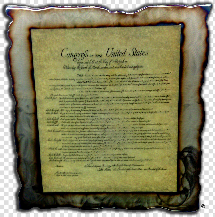 Bill Of Rights   Commemorative Plaque  HD Png DownloadTransparent PNG