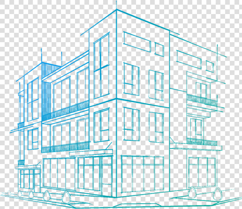 Png Apartment Building Sketch  Transparent PngTransparent PNG