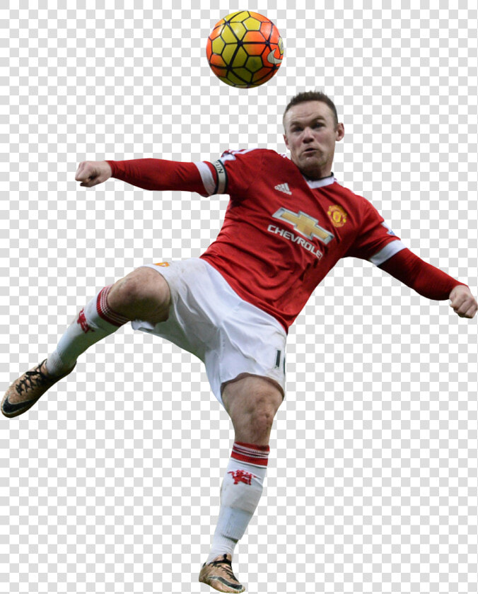 Wayne Rooney render   Kick American Football  HD Png DownloadTransparent PNG