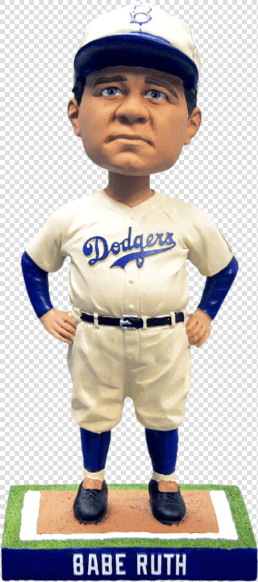 Babe Ruth Dodgers Bobblehead  HD Png DownloadTransparent PNG