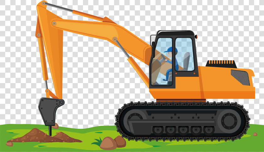 Transparent Construction Equipment Png   Heavy Equipment Vehicle Drill  Png DownloadTransparent PNG