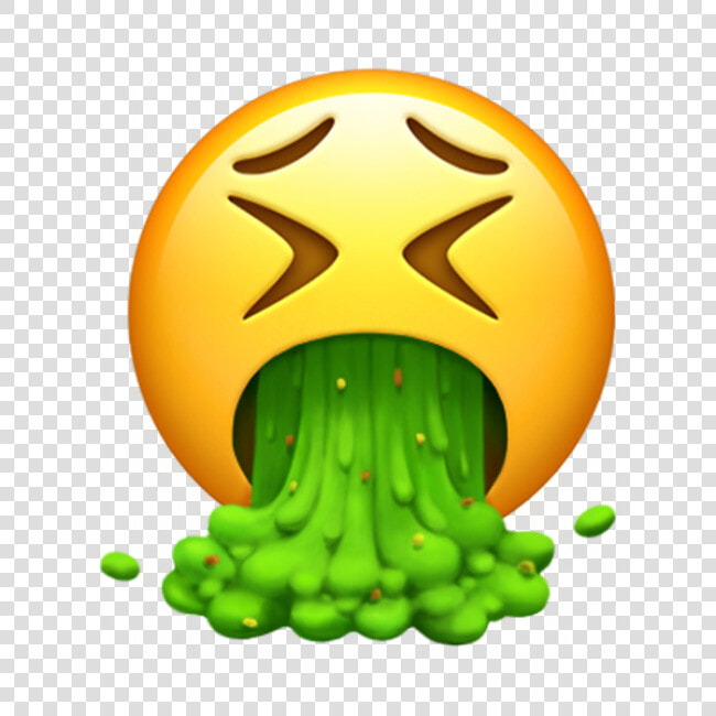 The New Emojis Coming To Your Iphone   Vomit Emoji  HD Png DownloadTransparent PNG