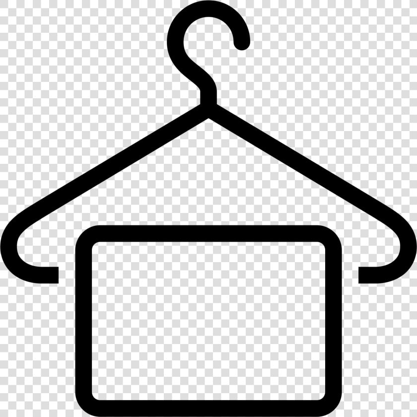 This Logo Is Of A Clothes Hanger  The Hooked Part Facing   Icon Clothes Hanger Png  Transparent PngTransparent PNG