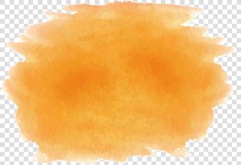 Transparent Watercolor Brush Strokes Png   Orange Watercolor Background Free  Png DownloadTransparent PNG