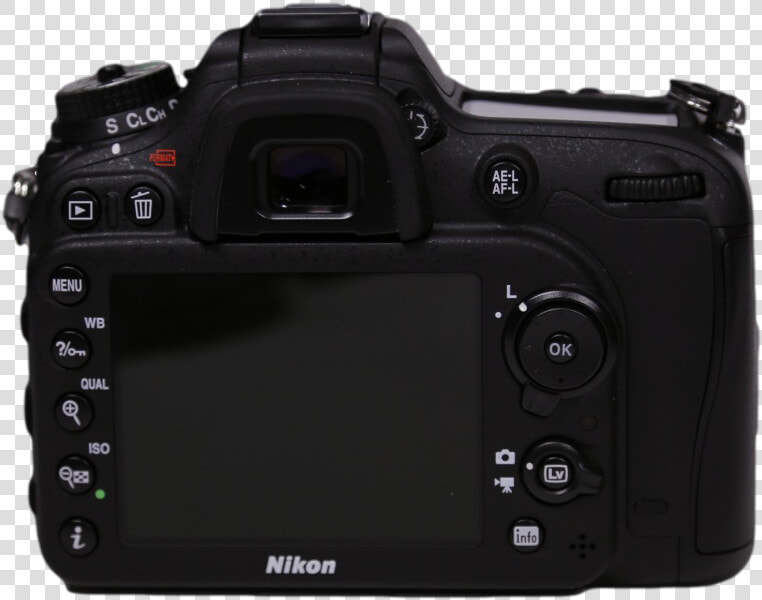 Nikon D7100 Back   Nikon D7100  HD Png DownloadTransparent PNG