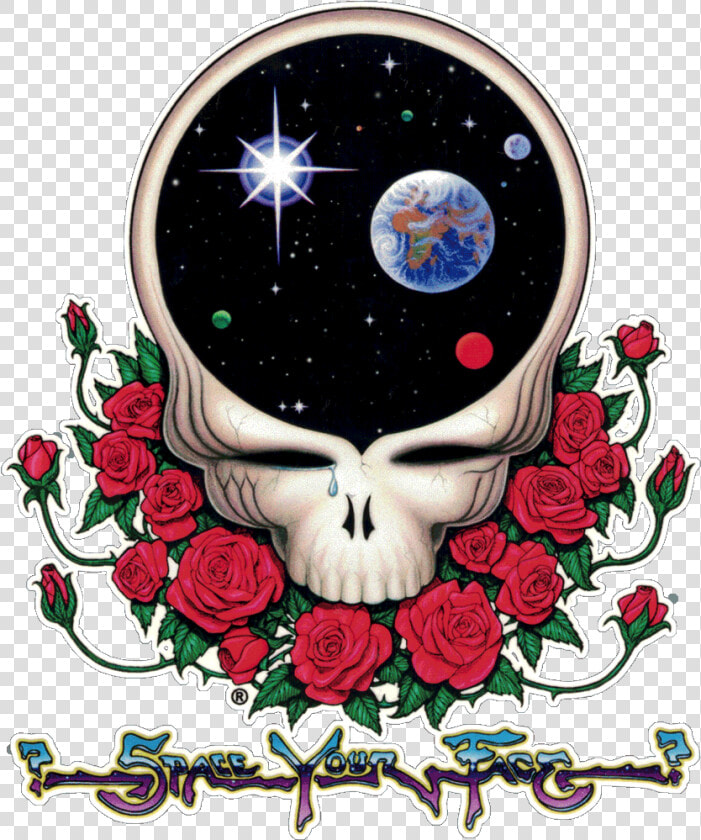 Grateful Dead Space Your Face   Steal Your Face Space  HD Png DownloadTransparent PNG