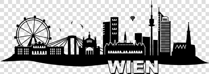 Vienna Wall Decal Germany Skyline Sticker   Vienna Png  Transparent PngTransparent PNG