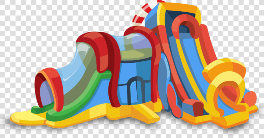 Transparent Bouncy Castle Png   Inflatable Waterslide Clip Art  Png DownloadTransparent PNG