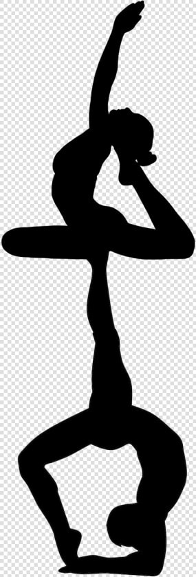 Yoga Acrobat Balance Free Photo   One Legged King Pigeon Silhouette  HD Png DownloadTransparent PNG