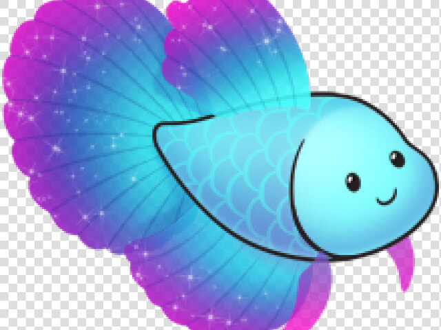 Transparent Tropical Fish Clipart   Cute Betta Fish Clipart  HD Png DownloadTransparent PNG