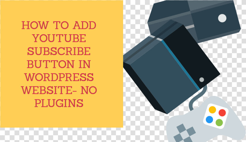 How To Add Youtube Subscribe Button In Wordpress Website    Graphic Design  HD Png DownloadTransparent PNG
