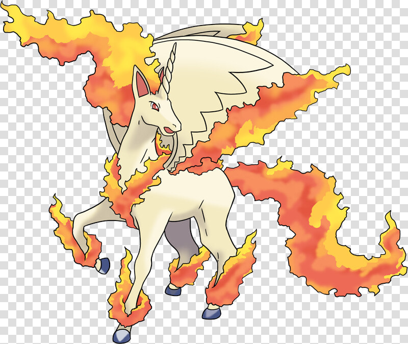 Pokemon Shiny Mega Rapidash  HD Png DownloadTransparent PNG