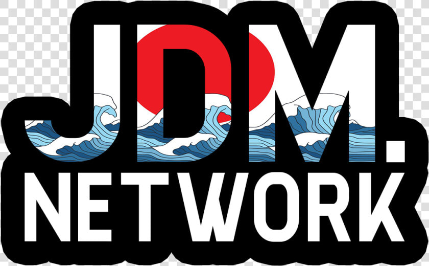 Image Of Jdm Network Logo Sticker   Graphic Design  HD Png DownloadTransparent PNG