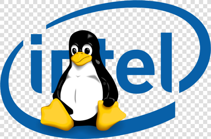 Intel Logo Linux   Linux  HD Png DownloadTransparent PNG