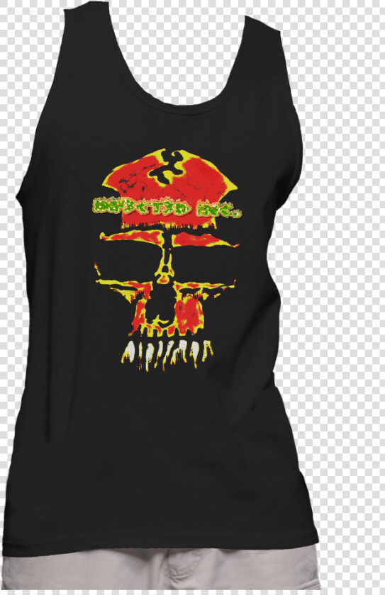 Red Skull Tank Top   Active Tank  HD Png DownloadTransparent PNG