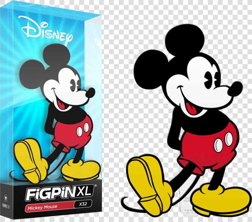 Mickey Mouse Figpin Xl Enamel Pin   Mickey Mouse Classic Pose  HD Png DownloadTransparent PNG