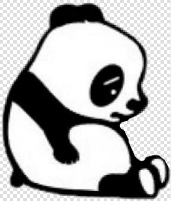 Panda Con Corazon Roto Clipart   Png Download  Transparent PngTransparent PNG