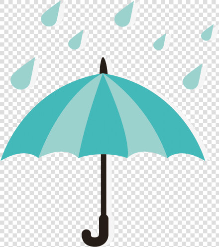 Weather Forecasting Cartoon Blue   Umbrella Clip Art Rain Drops  HD Png DownloadTransparent PNG